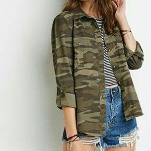 F21 Camo Jacket